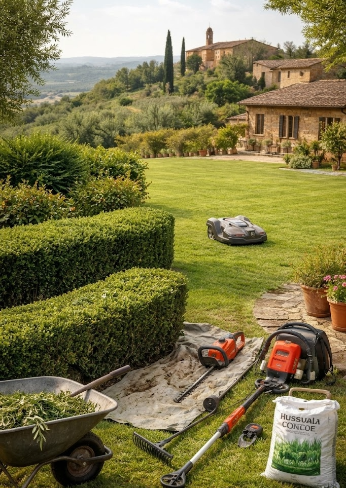 [Potatura siepi e manutenzione giardino a Cortona - Il Tuo Giardiniere]
